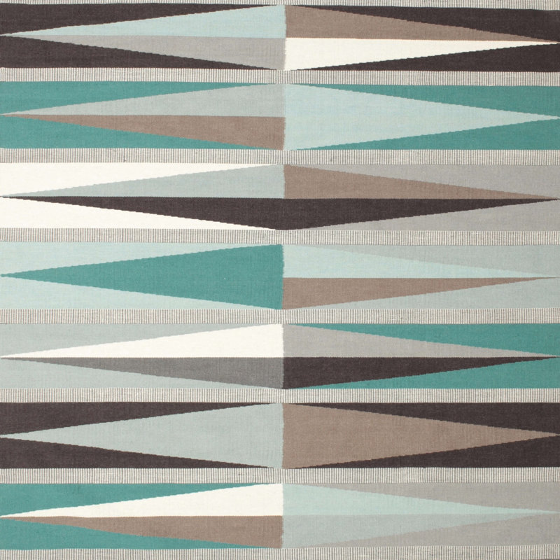 Tapis décoratif gris contemporain, Carré 3 pi