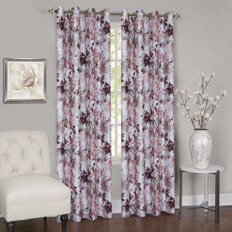Bedwell Blackout Curtain Single Panel, 50" W x 84" L