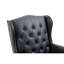 Fauteuil de direction ergonomique en similicuir, siège et dossier rembourrés épais, roulettes à roulement en douceur, noir-482835806-482835795