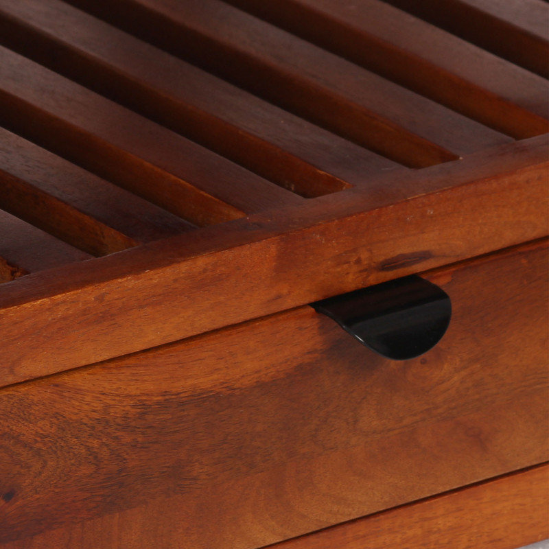 Banc de rangement rembourré avec tiroirs Myo