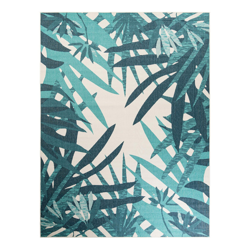 Tapis botanique intérieur / extérieur, Rectangle 9 pi x 12 pi