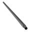 Barreaux d'escalier carrés en acier noir mat, paquet de 11, 44 po x 0,5 po, broches creuses en fer avec trous pré-percés pour rampe intérieure