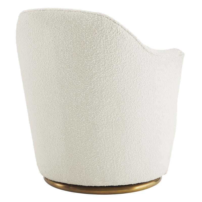 Modway Nora Boucle Upholstered Swivel Chair