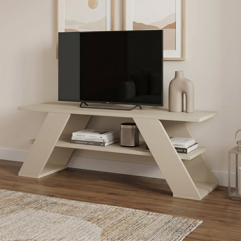 Meuble télé pour téléviseur de 55 po ou moins Alastair, Sandstone