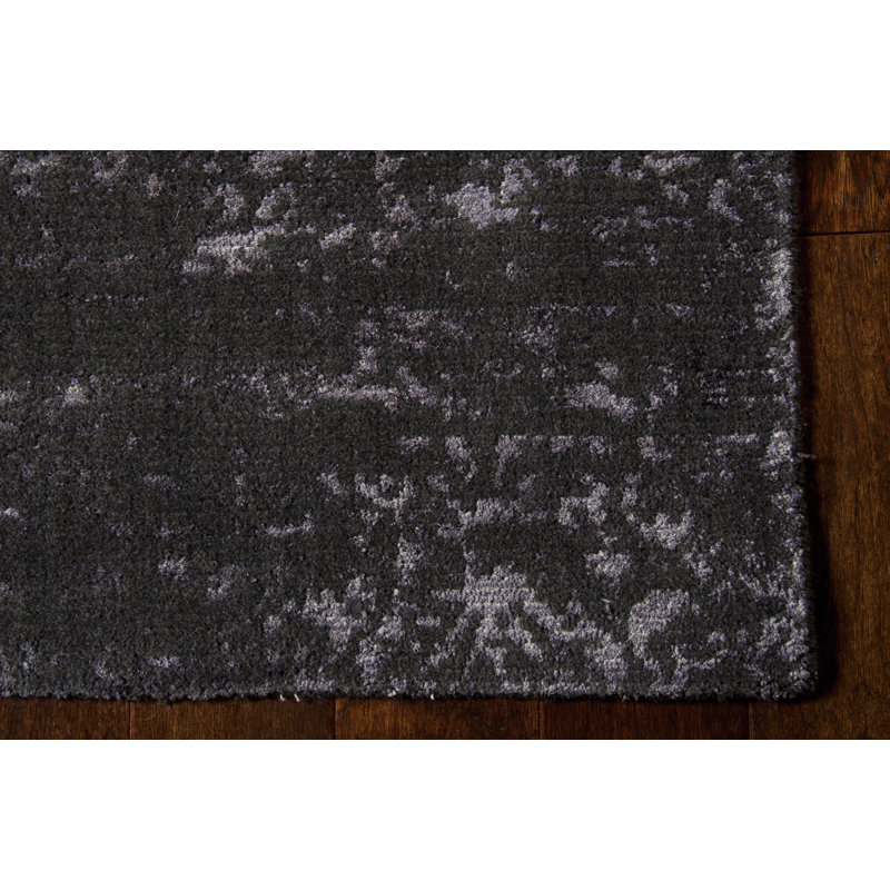 Maya Tufted Anthracite Rug, Rectangle 229 x 320cm