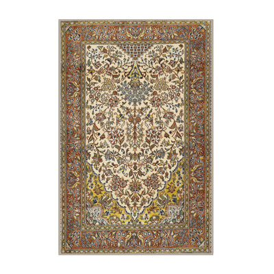 Tapis oriental beige