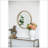 Round Wood Mirror, Wall Mounted Mirror Home Decor For Bathroom Living Room