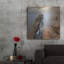  «Redtail Hawk» par Jim Brune, art mural en métal, 36 po x 36 po