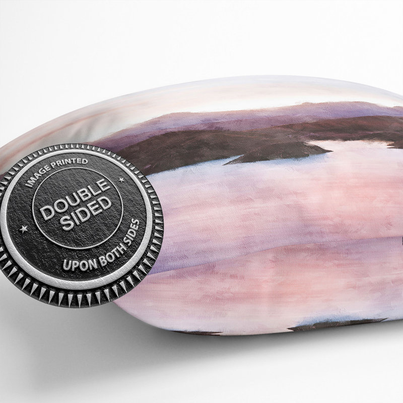 Calm Lake Cushion with Filling, 40cm H x 40cm W x 15cm D