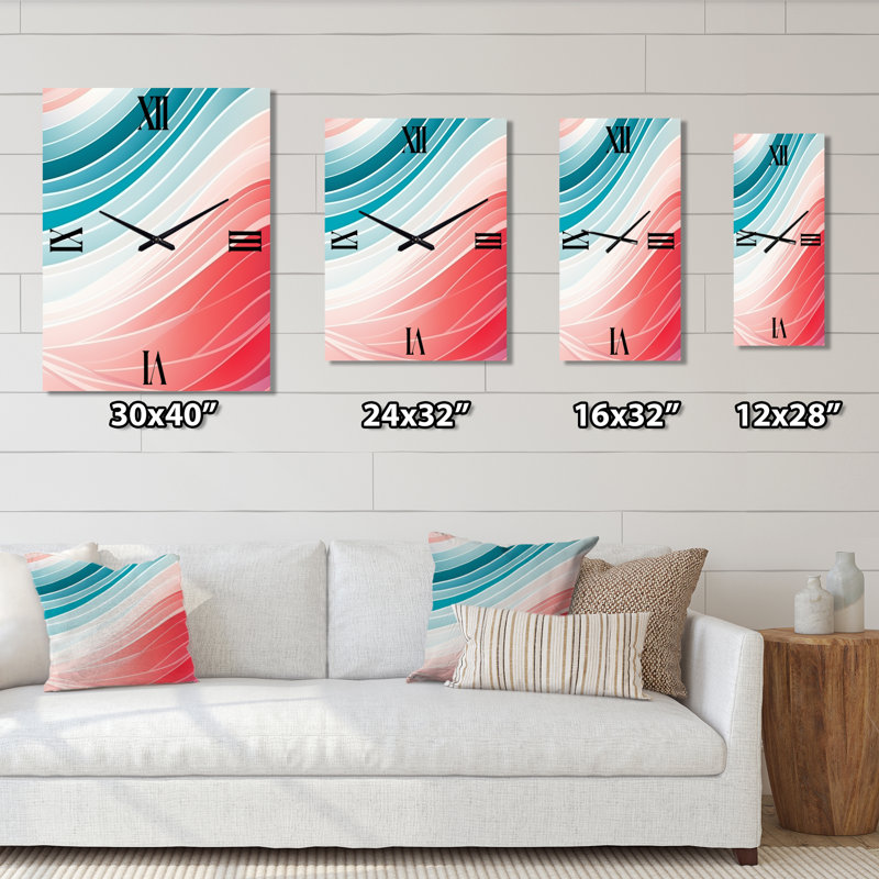 Horloge murale Bold, H 40 po x l 30 po x P 1 po