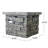 30" Outdoor Square Mgo Propane Fire Pit - 40,000 BTU