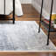 Tapis géométrique gris-497760769