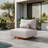 Yanali Modern  Aluminum Swivel Chair