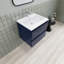 Meuble-lavabo flottant moderne simple Alcester Ivy Bronx-821752243