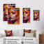 Liquide, encre sensuelle, portrait II - Impression sur toile-86492779-86492784
