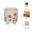 Gracie Oaks 6" Footed Hand Painted Planter, Multi