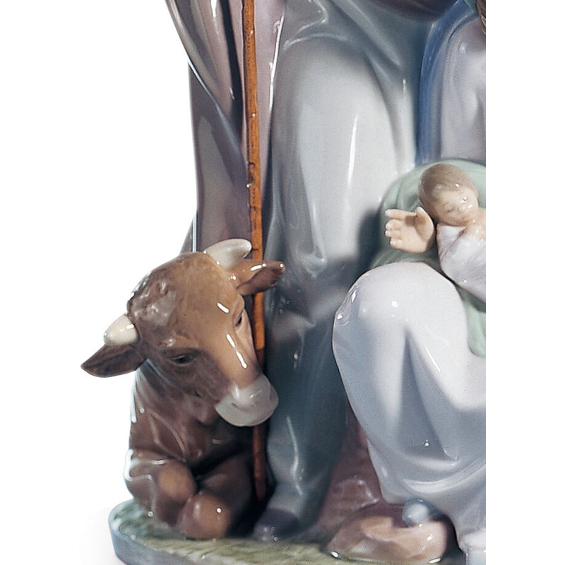 Figurine Joyful, Argent/bleu