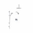 Lombardia Pressure-Balanced (Temperature And Volume) All-In-One Kit with Rough in-Valve