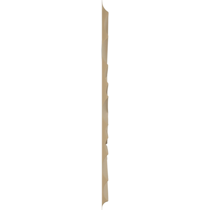 Ripple EnduraWall Decorative 3D Wall Panel, UltraCover Satin Smokey Beige