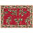 Armentrout Holly Red Hooked Rug