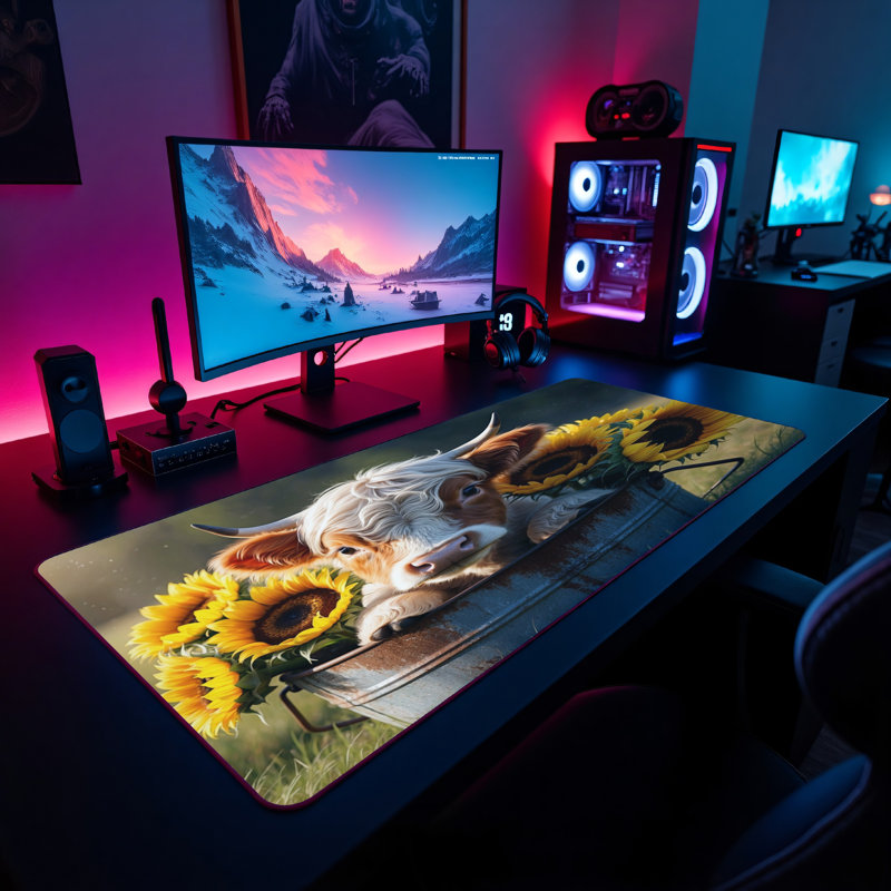 Polyester Desk Pad, 23.6x13.8