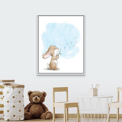 « souffleing pissenlits », impression Little Bunny