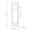 Swanwyck 50.8cm H Clear Glass Outdoor Sconce-2125979408