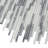 Waterfall Linear Glass And Metal Mosaic Tile-61209337