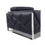 Causeuse en cuir italien Global United-1848869622-1848869621
