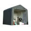 Hua 9.8 ft. W x 10.1 ft. D Plastic Steep Slope Tool Shed