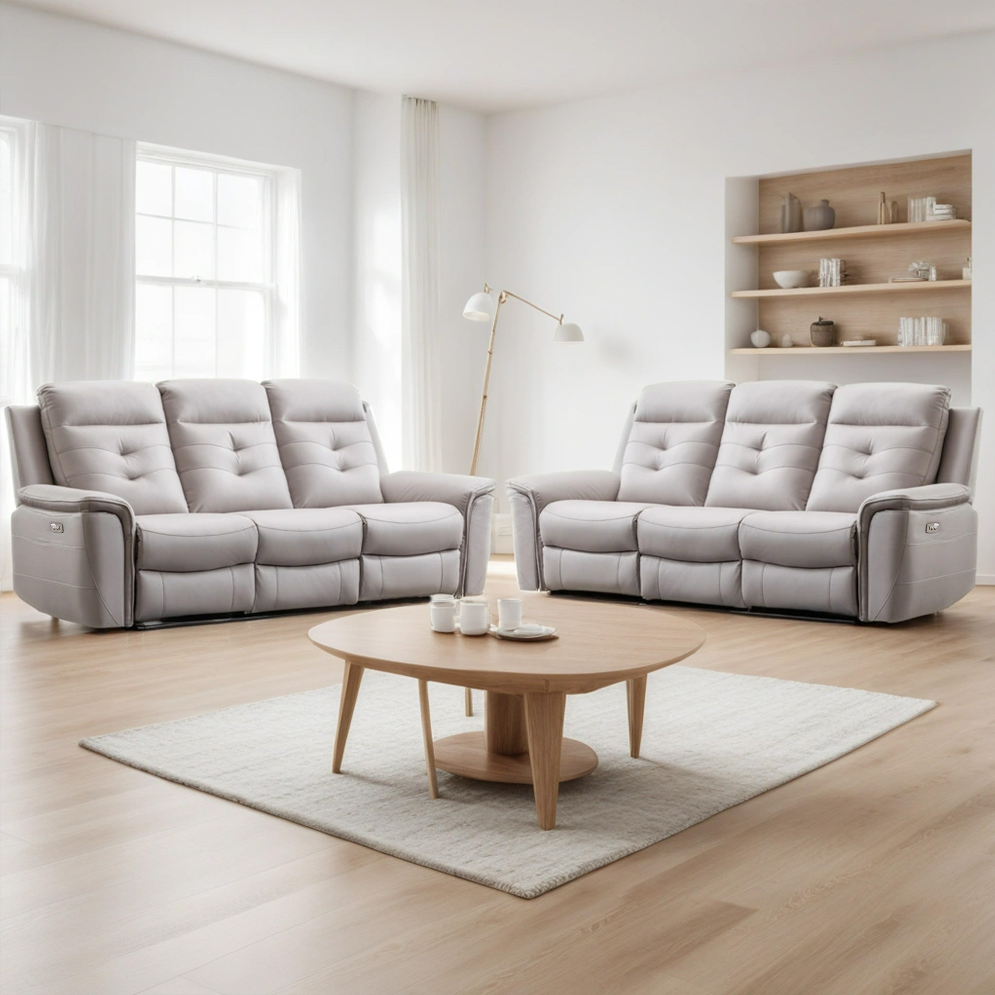 Red Barrel Studio Joniah 84 65 Wide Modern Top Faux Leather Pillow