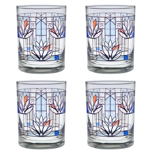 Home Essentials & Beyond Drinking glasses Set Of 16 8 Highball glasses (17  oz), 8 Rocks Whiskey glass cups (13 oz), Inner circul