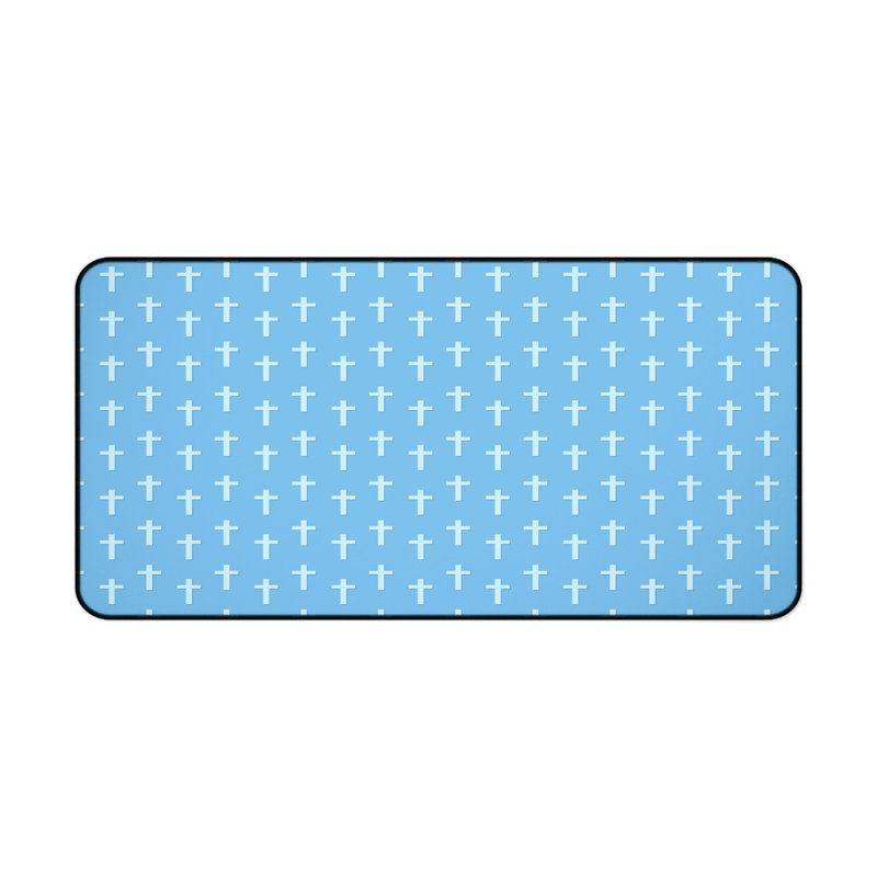 Polyester Desk Pad, 14.4x12.1