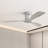Sofucor Rachel 52'' 3-Solid Wood Blade Flush Mount Classic Ceiling Fan no Lights-670831648