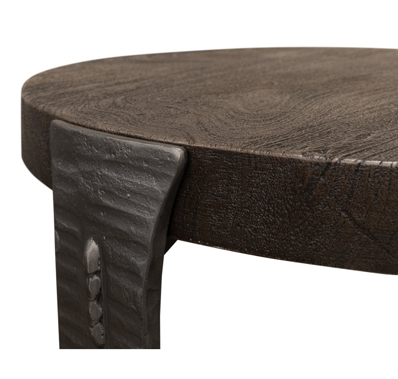 Solid Wood End Table
