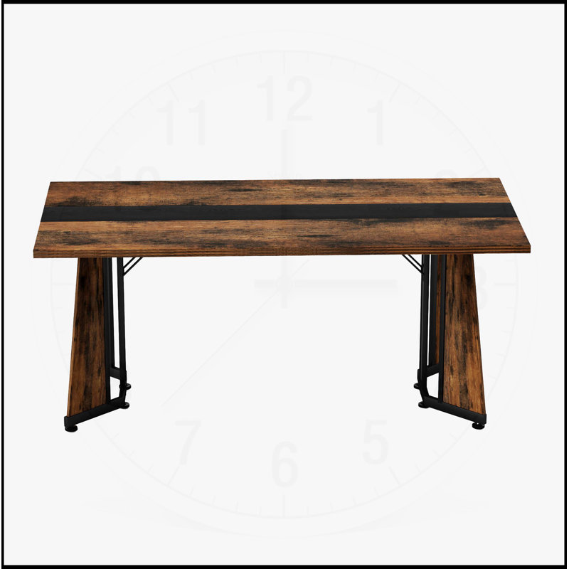 70.9'' Rectangular Large Dining Table, Waterproof and Stain-Resistant, Adjustable Legs for Stability, Ideal for Family Gatherings and Spaces