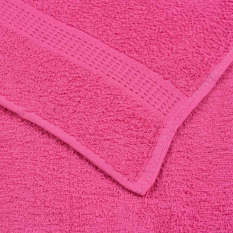 Saskya 100% Cotton Bath Towel, Pink