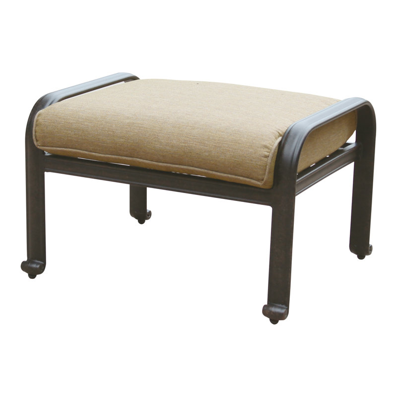 Lebanon Metal Outdoor Ottoman
