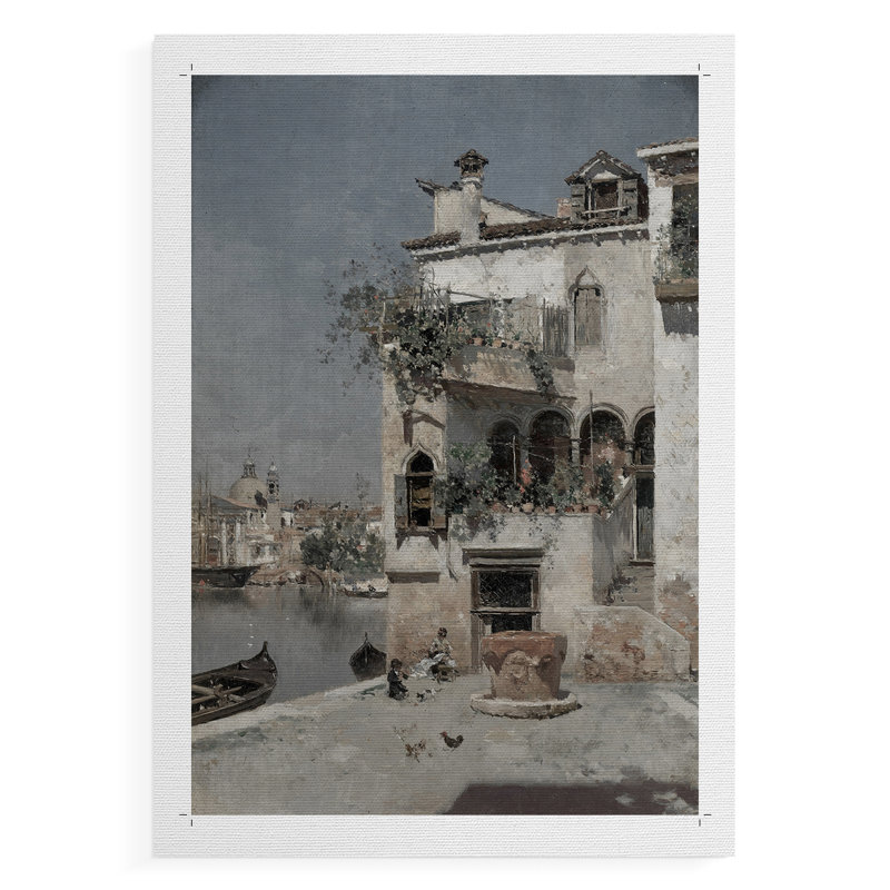 Vintage Landscape CLVI -Canvas Print Only - NOT FRAMED, 18" H x 12"W