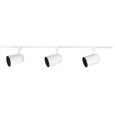 48'' 3 -Light Track Track Kit with Dimmable and Adjustable Head