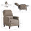 Fauteuil inclinable manuel rembourré pour le salon-2083478885