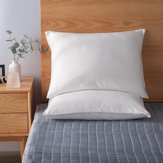 Plain - Set of 2, Queen Pillowcases, White