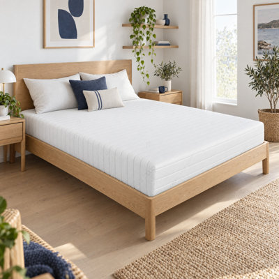 Deluxe Medium Memory Foam Coil Sprung