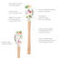 Spatulart® Cooking Trinities  Wood Handled Spatula