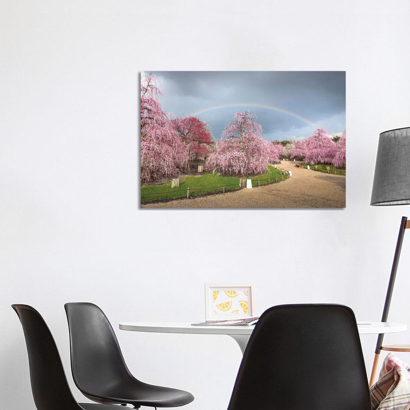 Spring In Japan XIX by Daisuke Uematsu - Print on Canvas, 66.04cm H x 101.6cm W x 1.91cm D, Wrapped Canvas