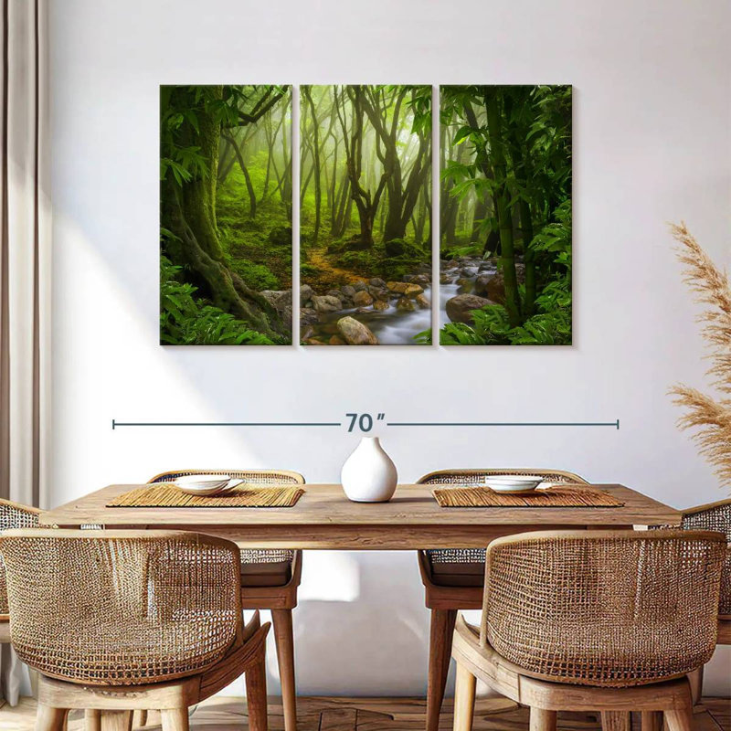 Alvord Mystic Tropical Forest, 36" H x 57" W
