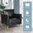 Huffins Faux Leather Armchair