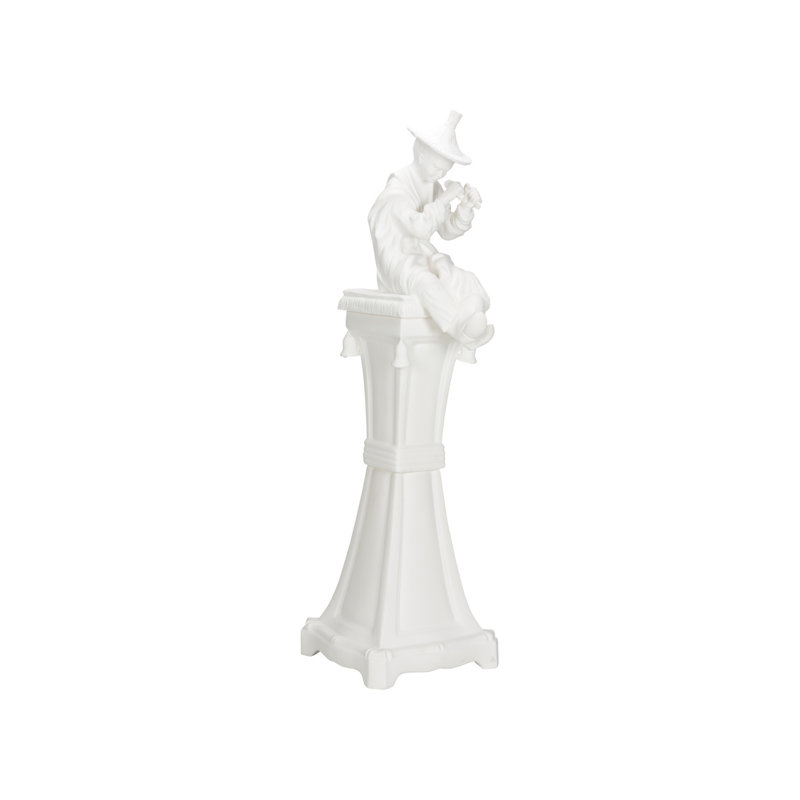 Chinese Man On Pedestal