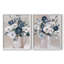 Touch of Teal Arrangement I-Premium, reproduction encadrée prête à accrocher - aucun clou requis - aucun clou requis-370319066-370319070