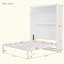 Lit escamotable mural avec tablettes Murphy